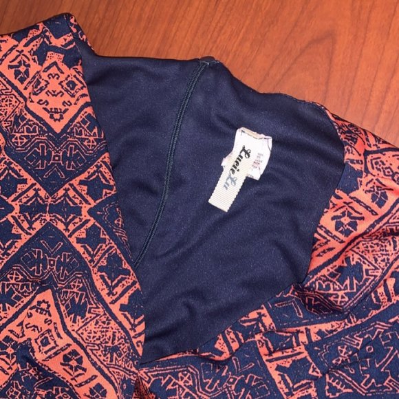 Beautiful Lucie Lu Aztec Design Dress EUC - Picture 4 of 4